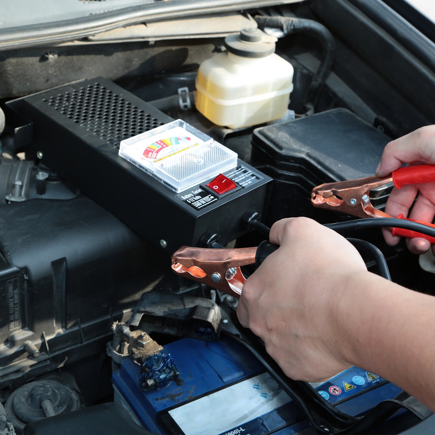 Battery Load Tester 6-12V 100A with Insulated Copper Clips