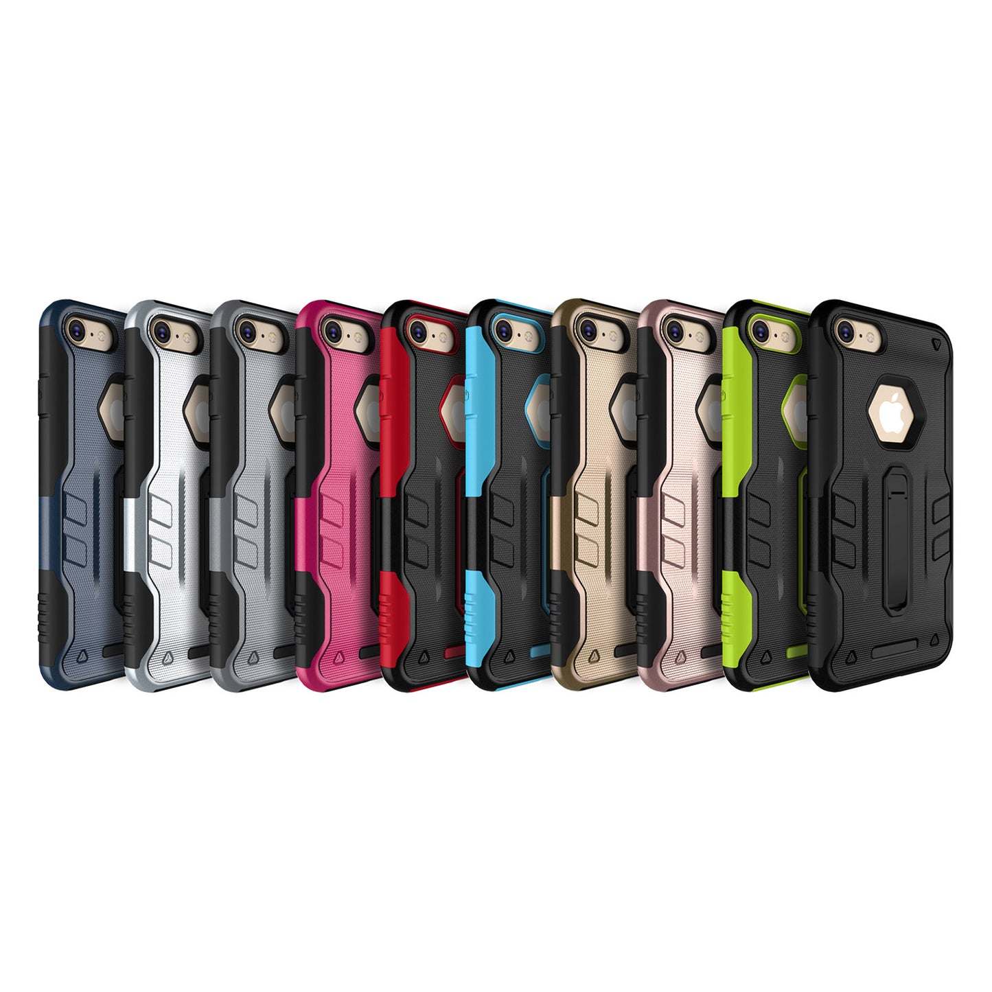iPhone 8 Rugged Case with Magnetic Kickstand