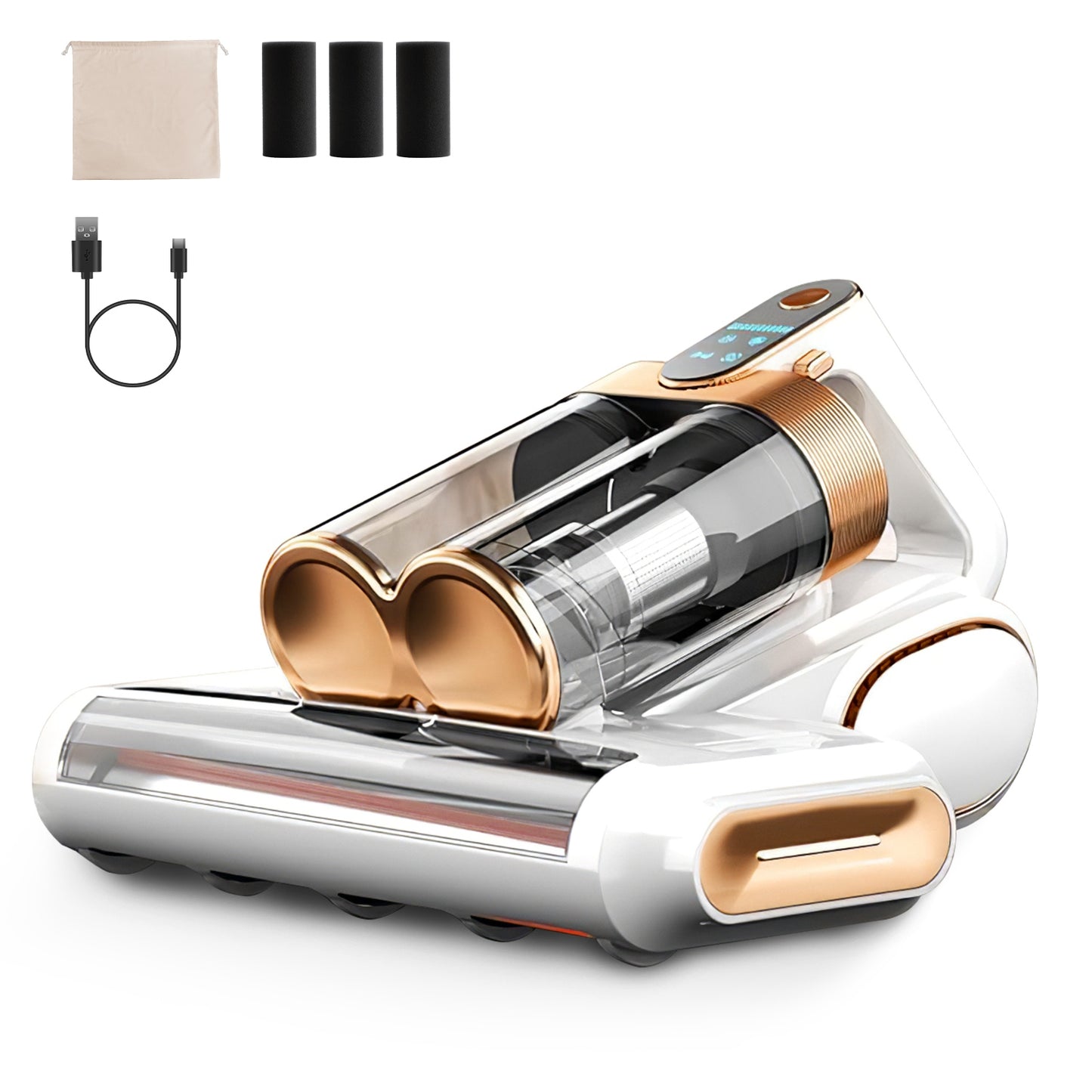 Mattress Vacuum Cleaner with UV Light & 16KPA Suction