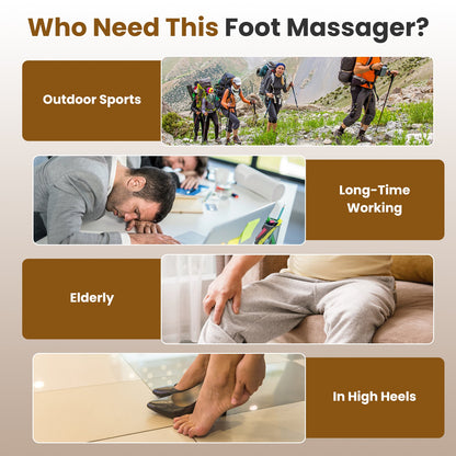 EMS Foot Massager with TENS Technology & Remote Control