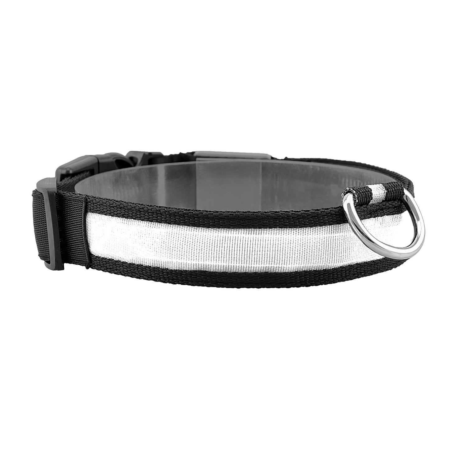 LED Dog Collar USB Rechargeable with Night Safety Lights