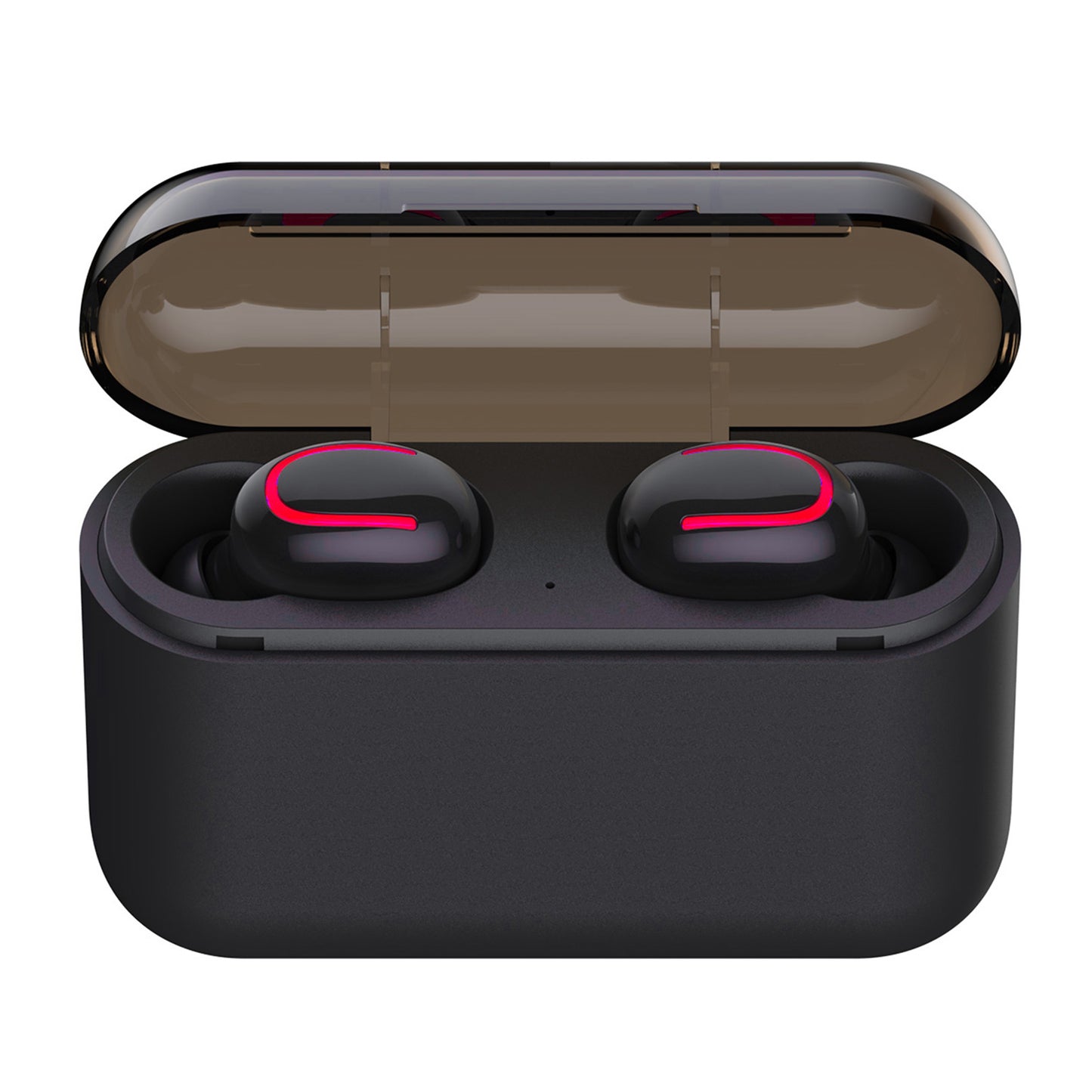 Wireless Earbuds with Magnetic Charging Dock & Noise Canceling