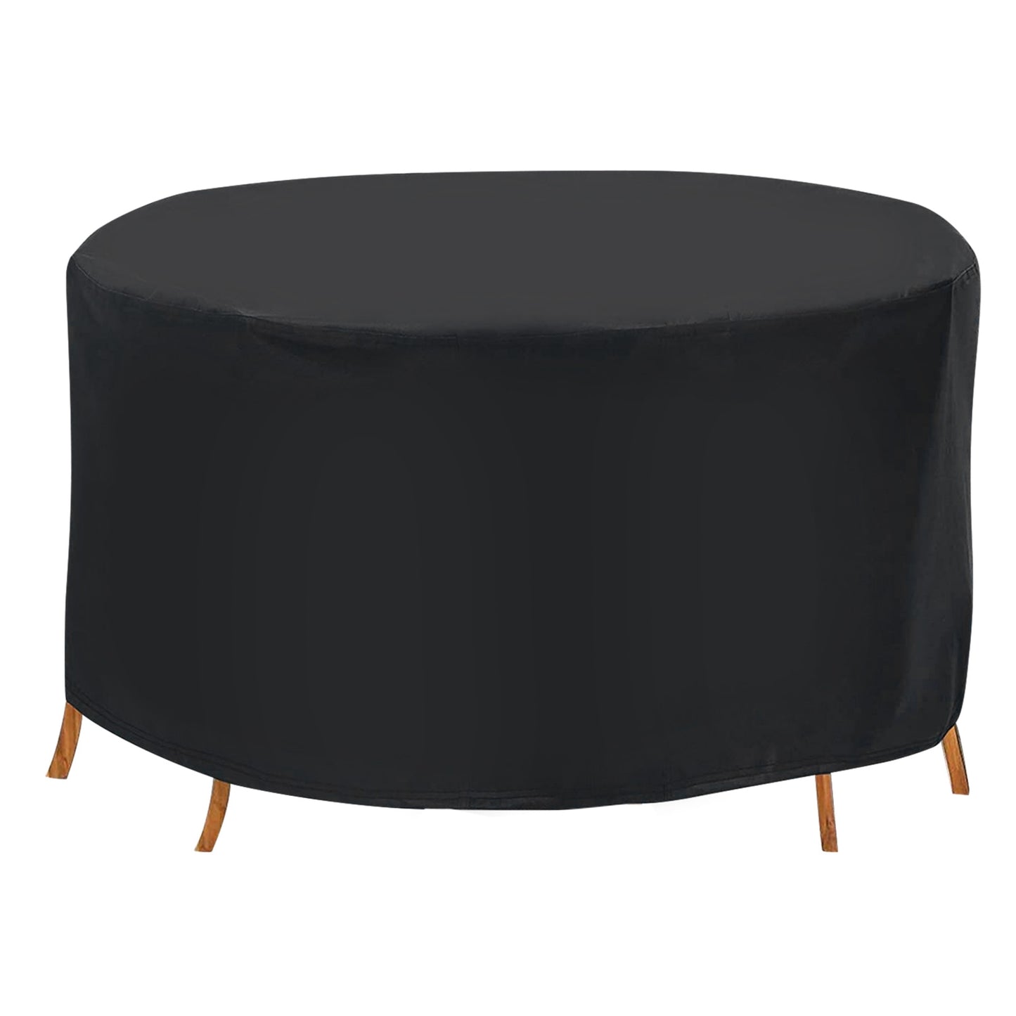 Round Patio Furniture Cover 73x43in - UV & Water Resistant