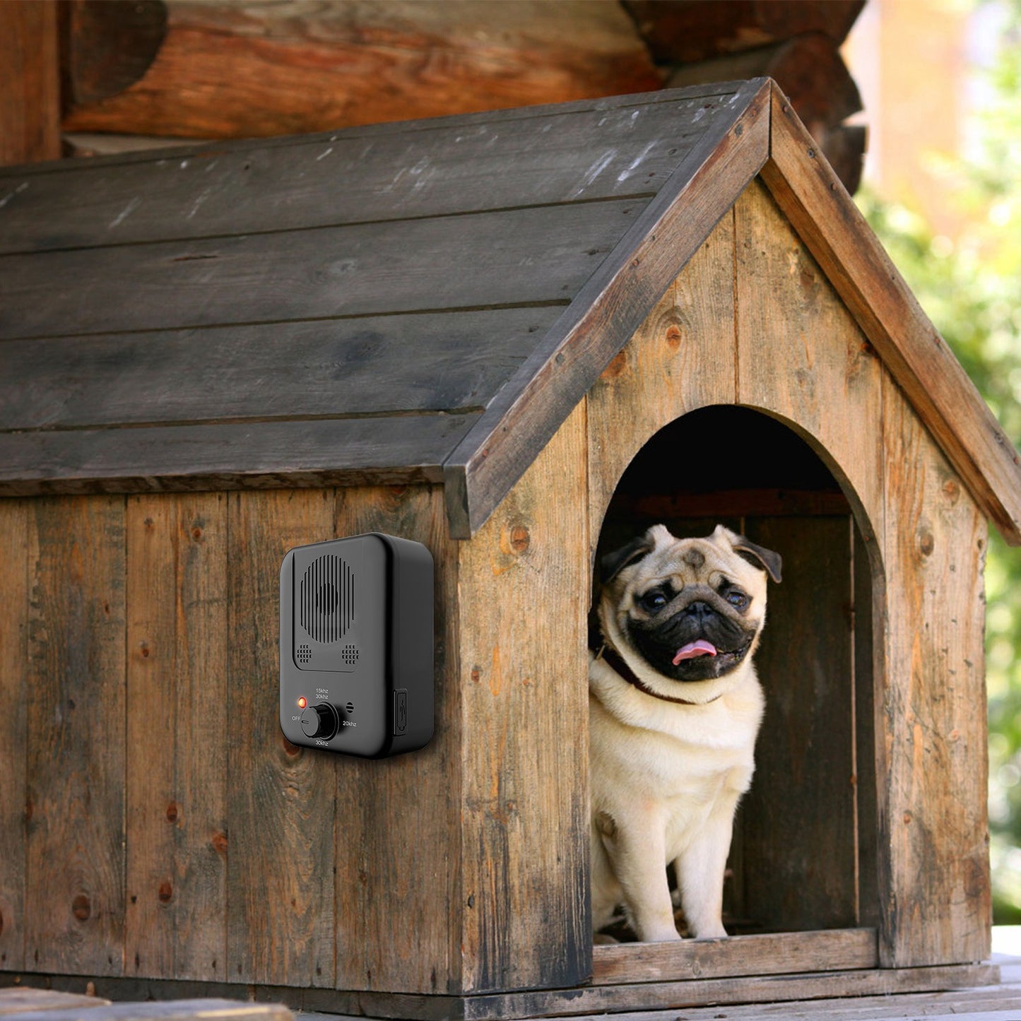 Ultrasonic Dog Bark Control Device with 3 Frequency Levels
