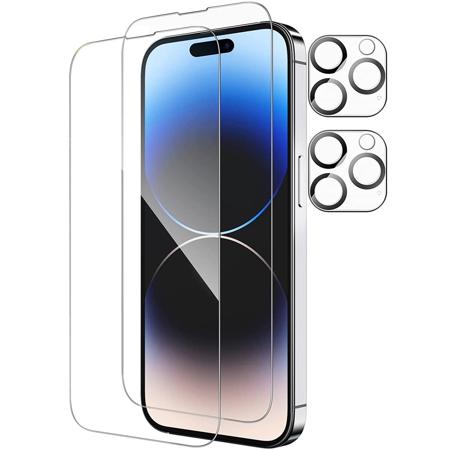 Camera Lens Protector for iPhone 12/13/14 - 9H Tempered Glass
