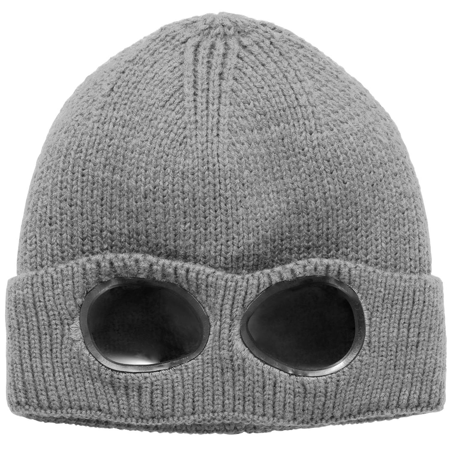 Knit Beanie Hat with Goggle - Warm Winter Skull Cap