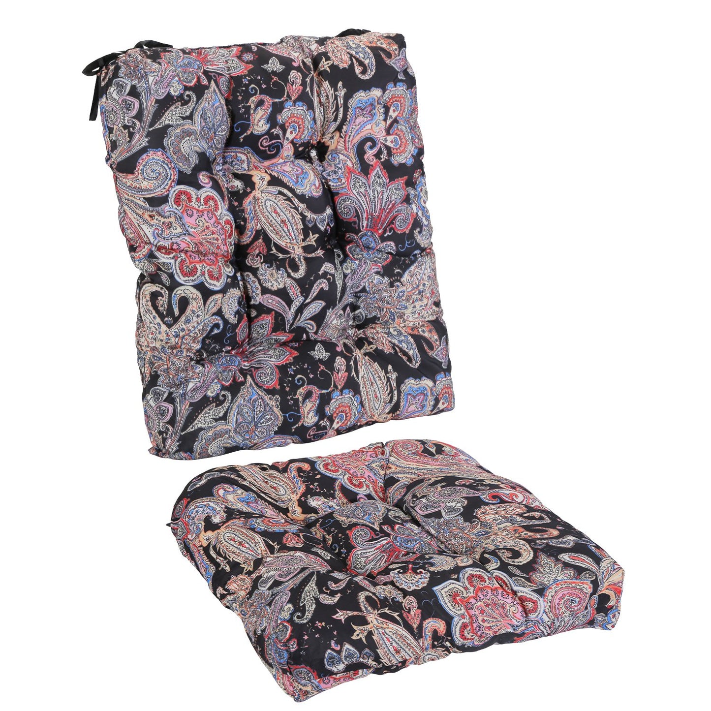 Rocking Chair Cushion Set - Waterproof with Non-Slip Ties