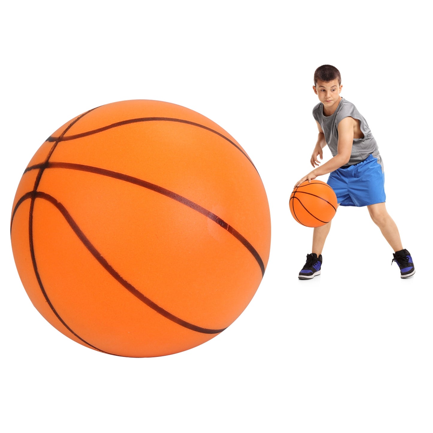 Silent Foam Basketball for Indoor Training