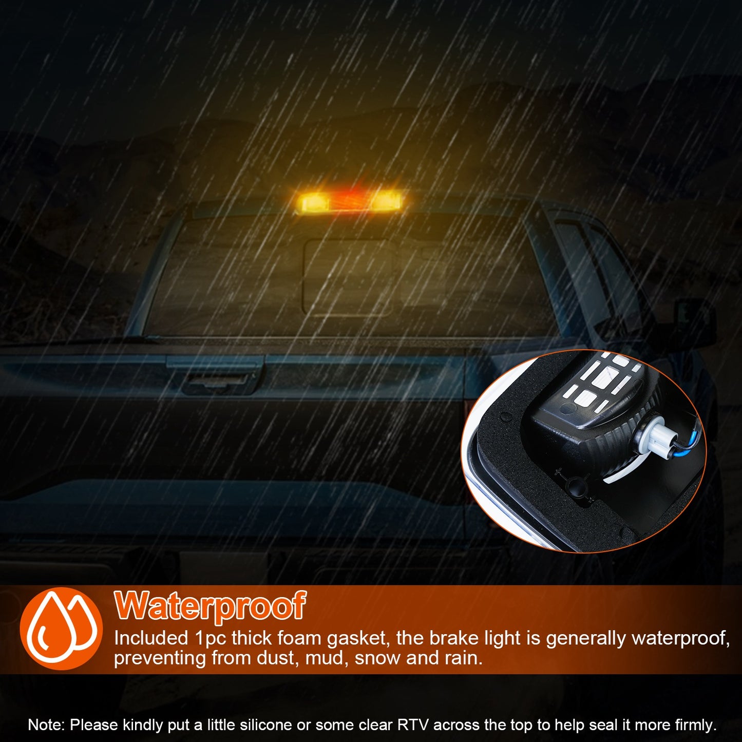 Third Brake Light for 2004-2008 Ford F150 LED Cargo Lamp