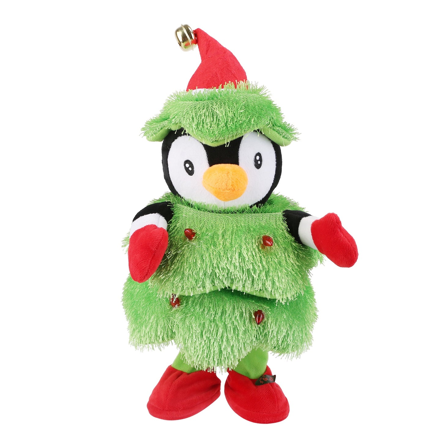 Dancing Singing Plush Toy with Mimicking & Light-Up Features