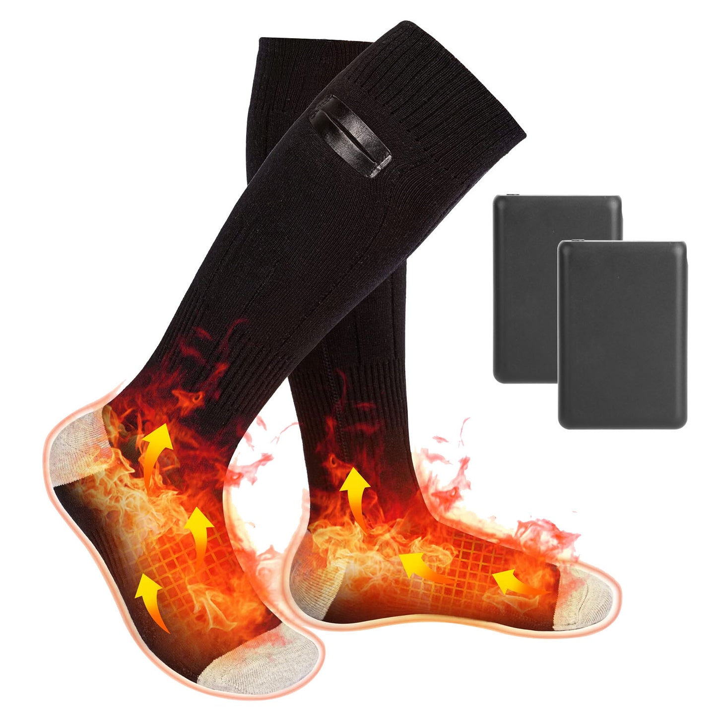 Rechargeable Heated Socks with 4 Temperature Levels