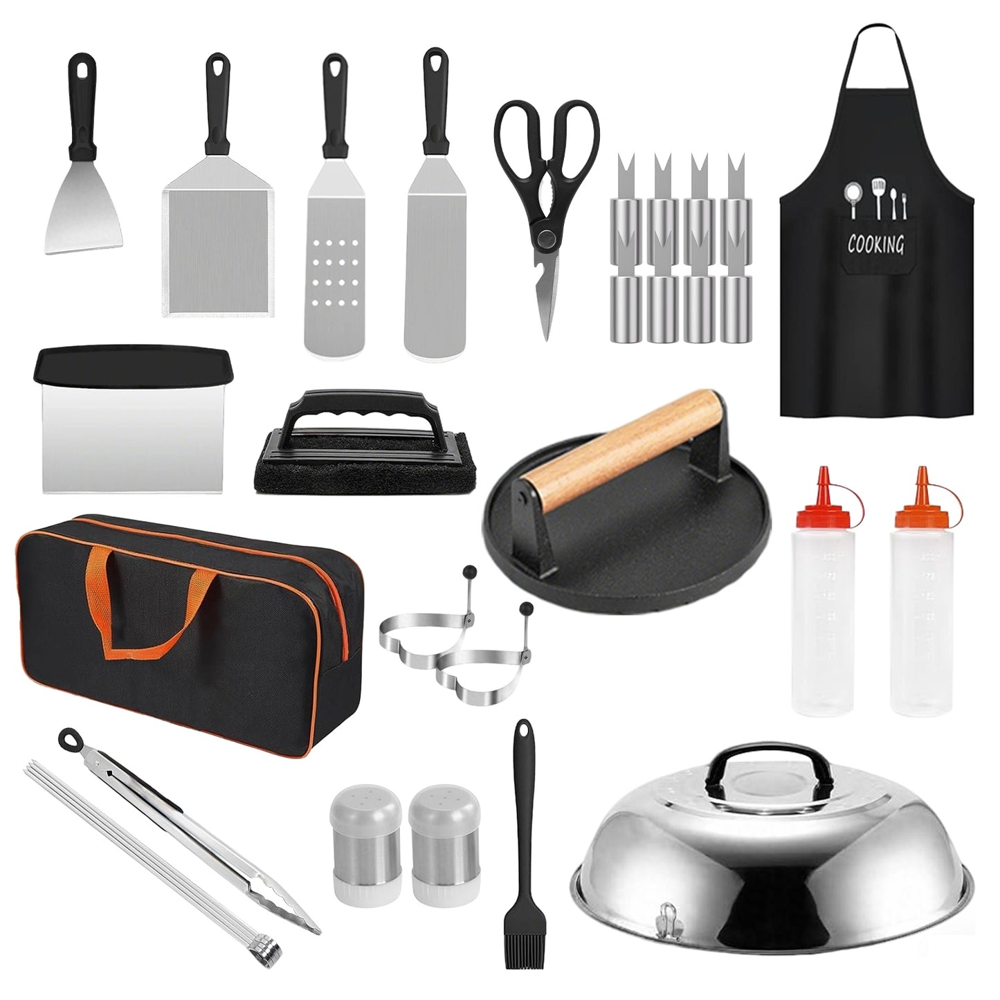 31-Piece Griddle Accessories Kit with Storage Bag
