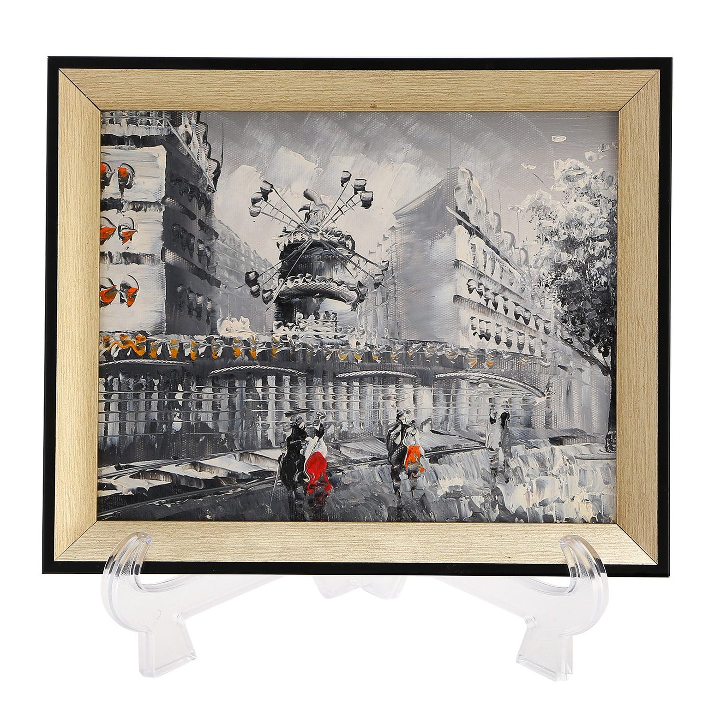 Display Easel Stand Set - 6 Pack (3 Sizes) for Plates & Photos