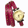 Fashionable Leather Belt Retro Watch