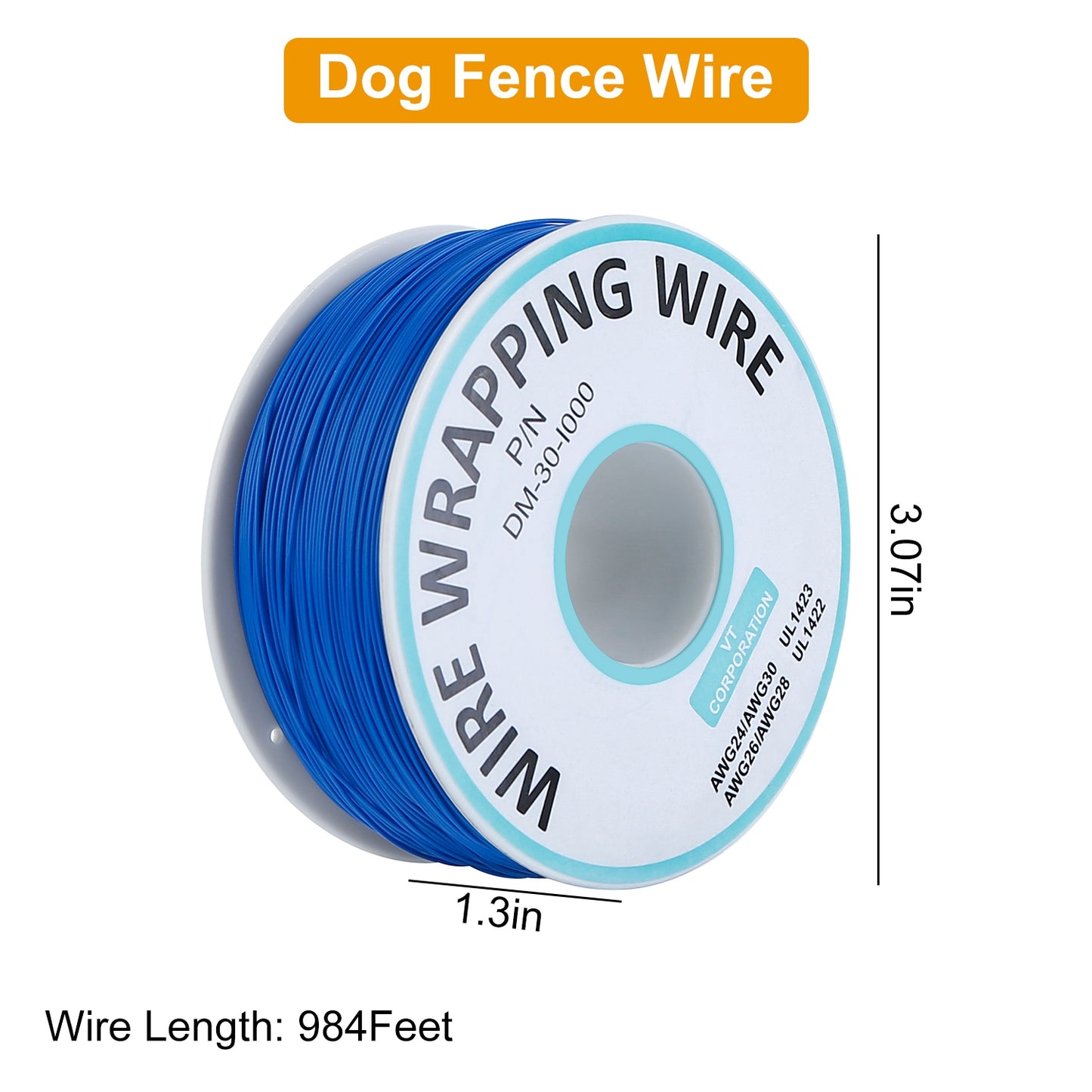 Dog Fence Boundary Wire 656ft Copper for Underground Systems