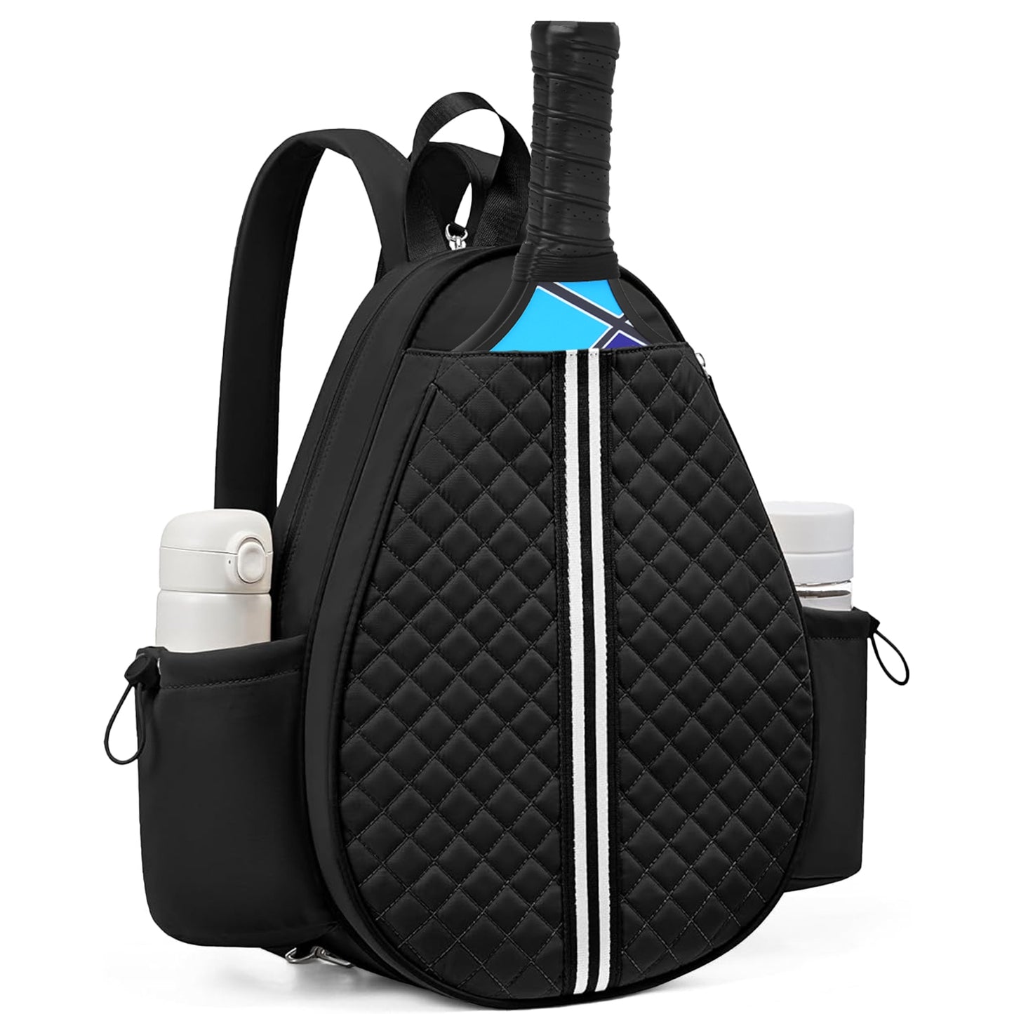 Pickleball Sling Bag with Wet Pocket & Fence Hook
