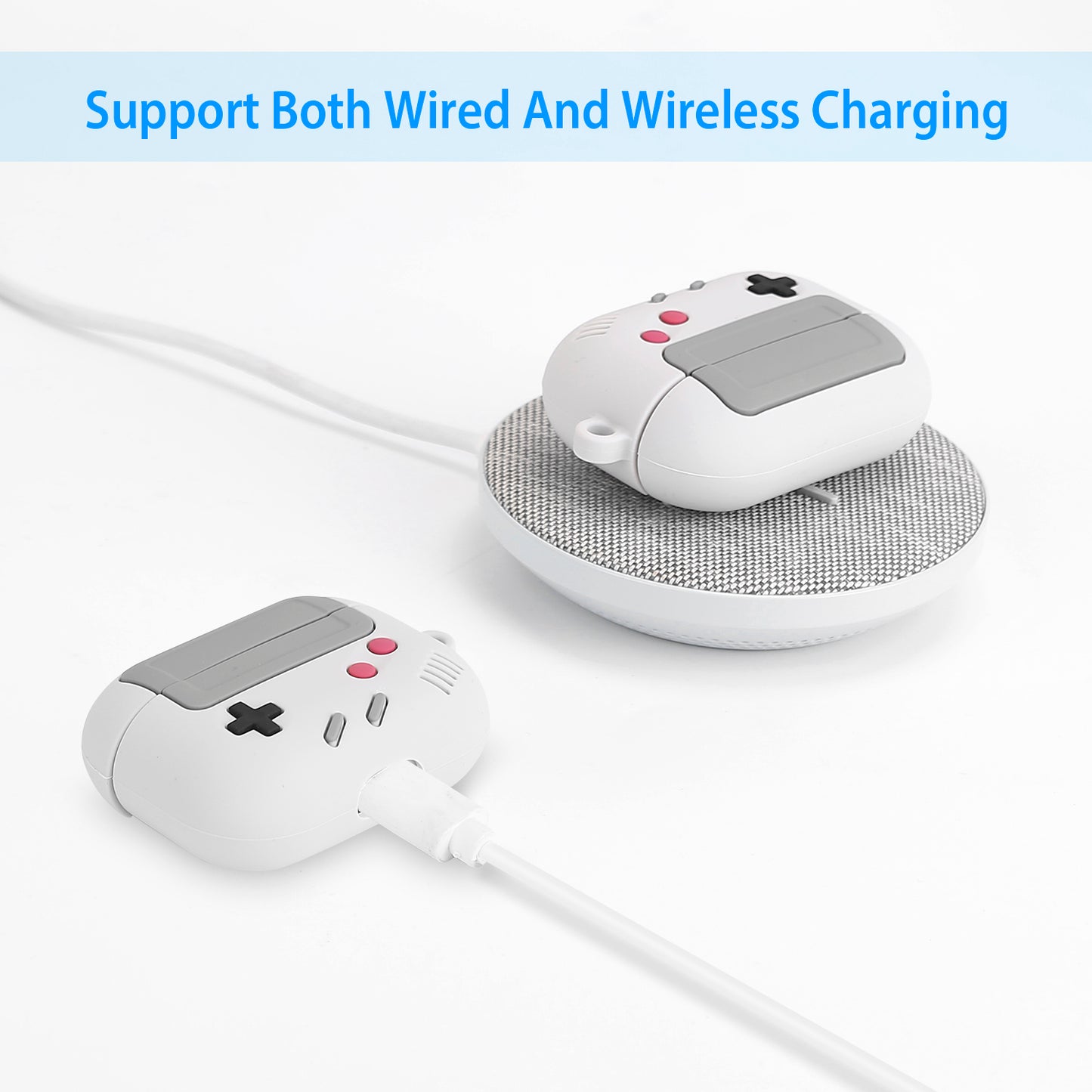 Silicone Case for AirPods Pro with Carabiner Clip