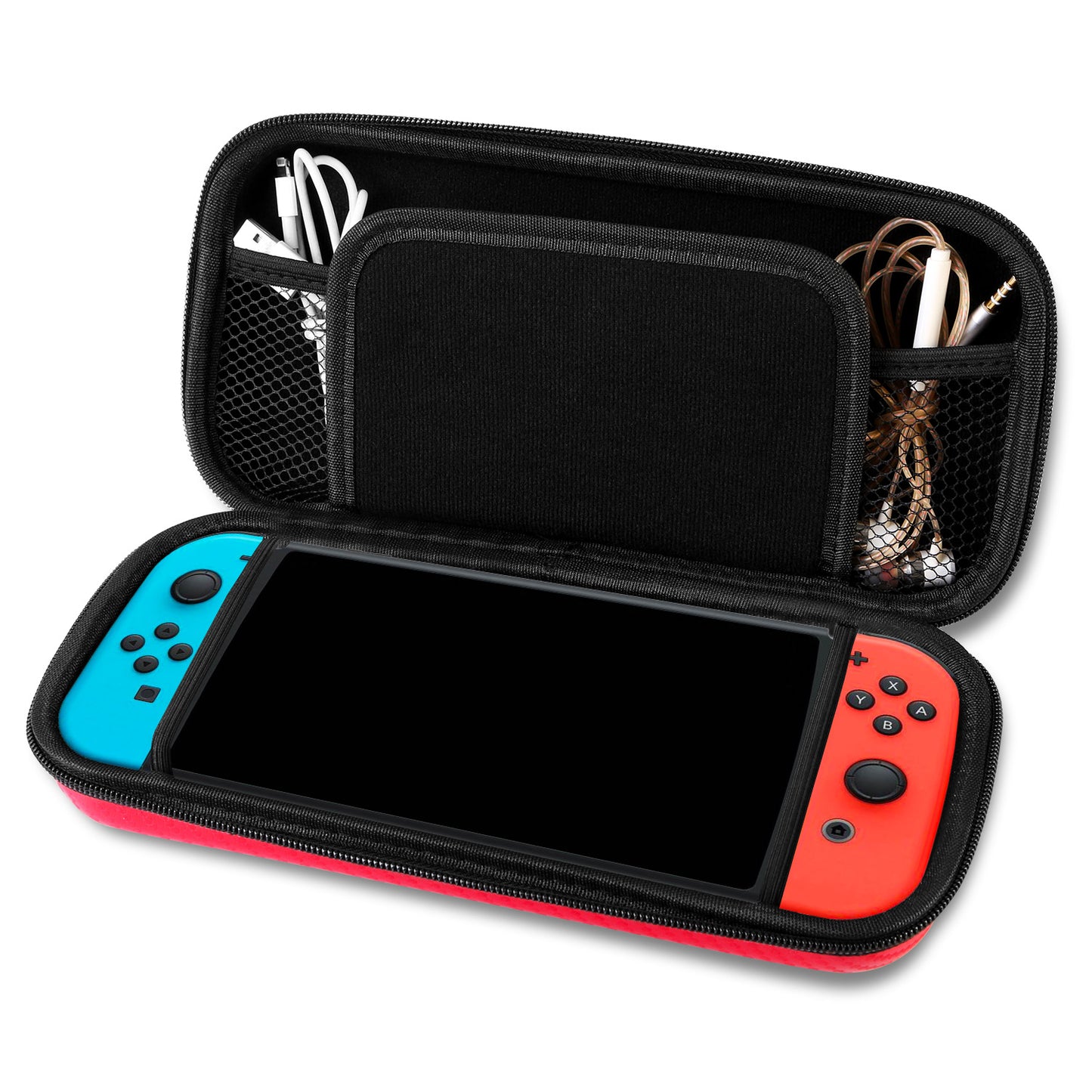 Hard Shell Carry Case for Nintendo Switch with Game Storage