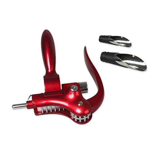Rabbit Corkscrew Wine Opener Set with Pour Spouts - 3 Piece