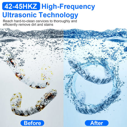 Dental Ultrasonic Cleaner with UV Light