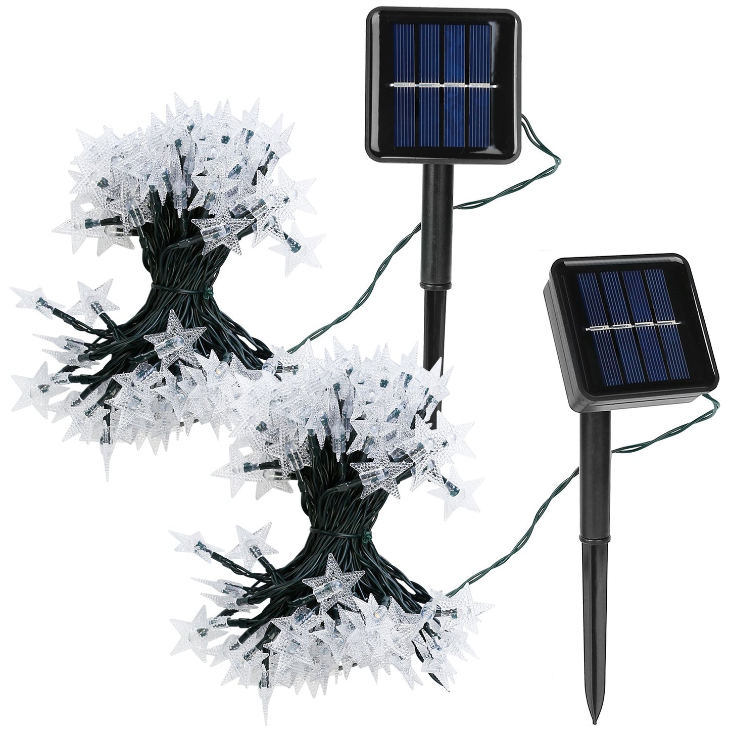 Solar Star String Lights 39.3ft 100 LED Waterproof Outdoor