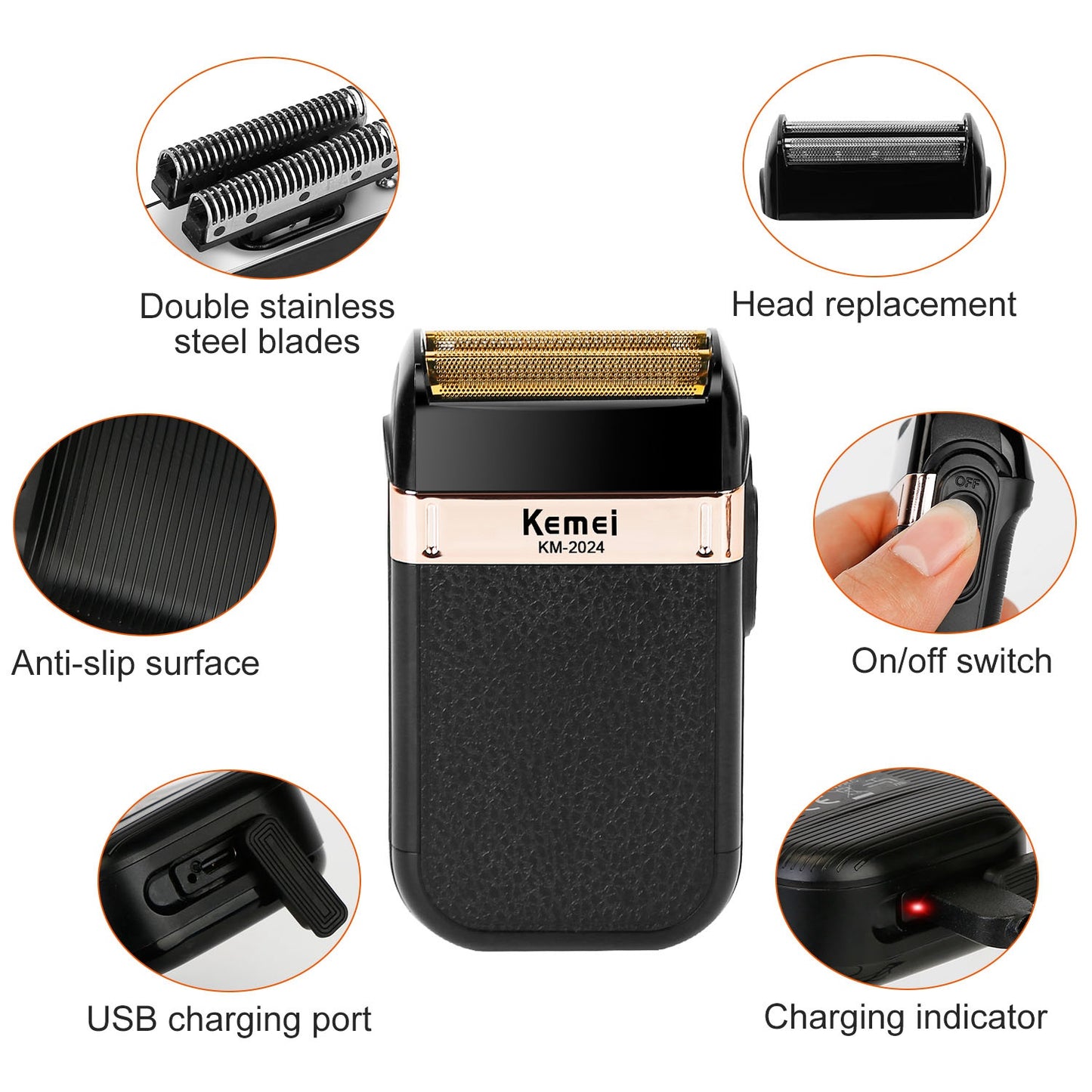 Men Electric Razor Shaver