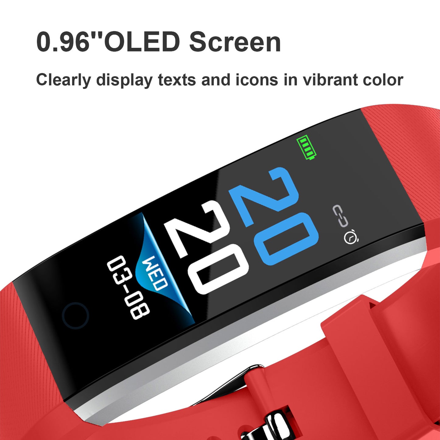 Fitness Tracker with Heart Rate Monitor & Sleep Tracking