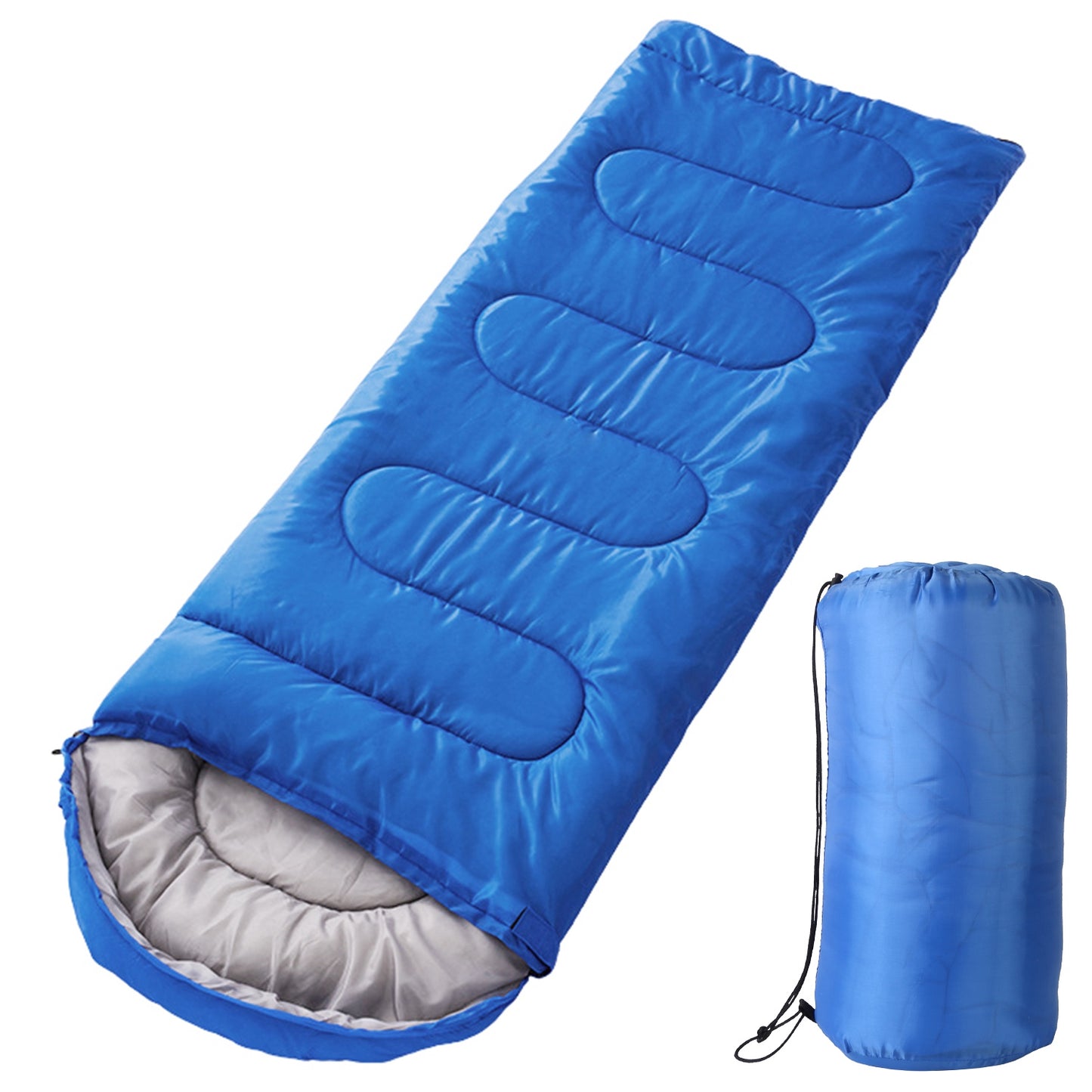 3-Season Sleeping Bag for Adults with Carry Bag 32-50°F