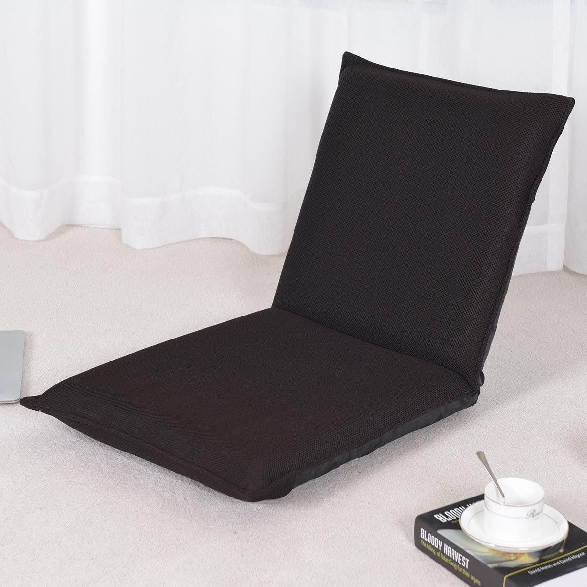 Adjustable Floor Chair with 6 Reclining Positions