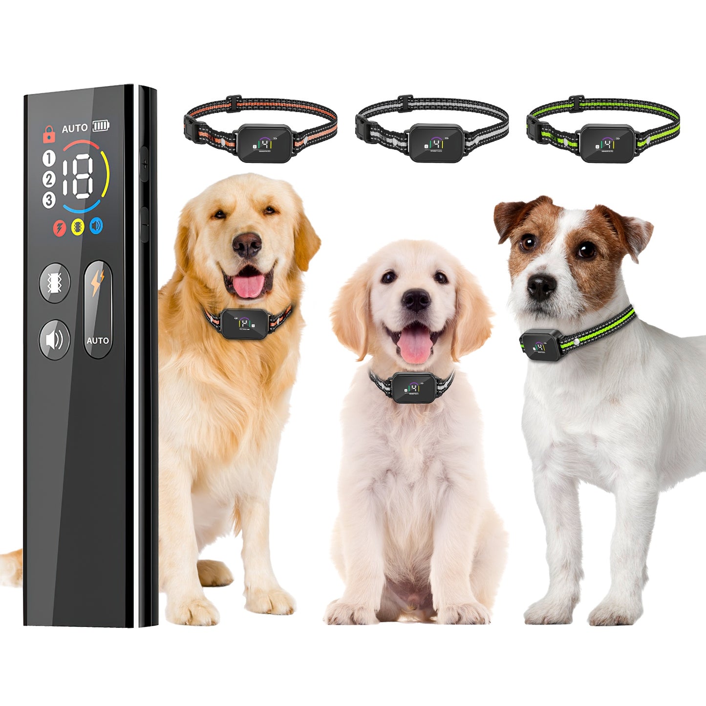 Dog Training Collar with Remote and Bark Control