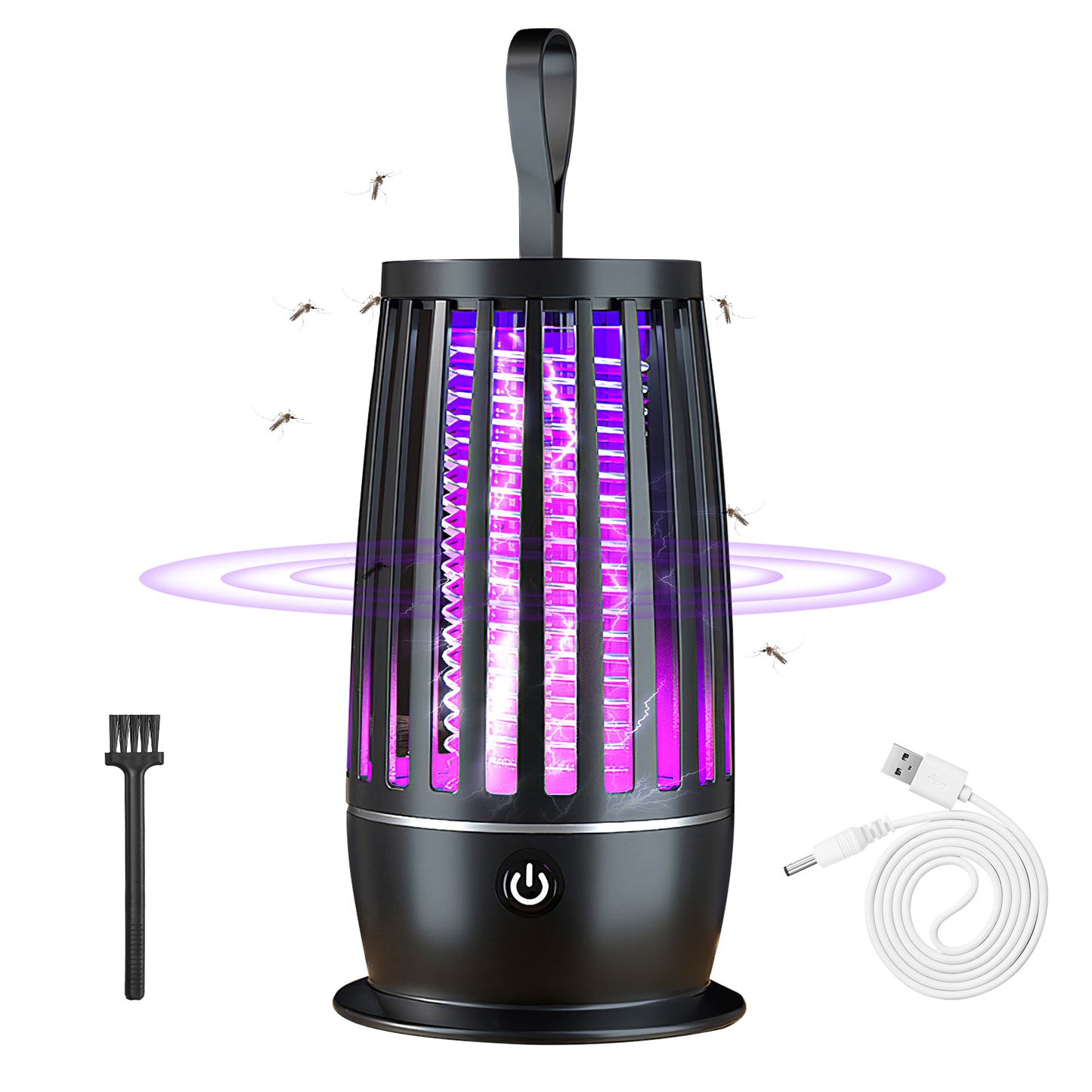 Rechargeable Bug Zapper with UV Light & Night Light