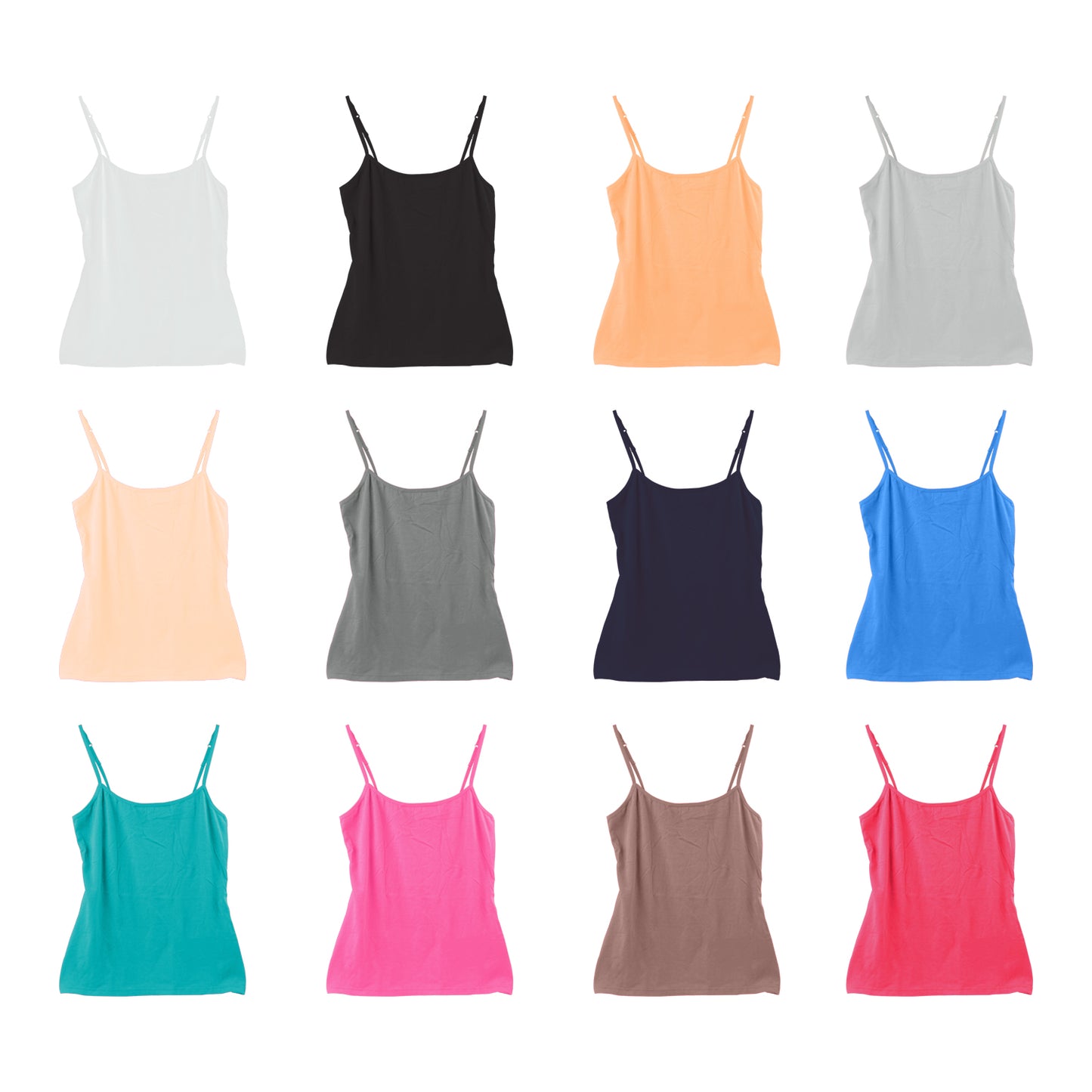 12 PCS Women's Camisole Tank Tops