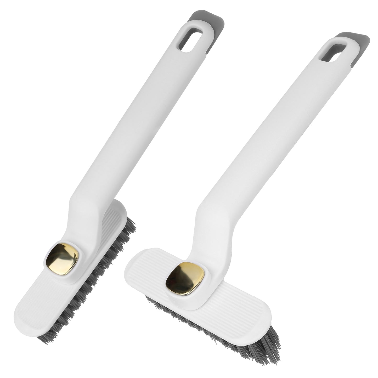 Rotating Crevice Cleaning Brush Set with Hair Clip Tool