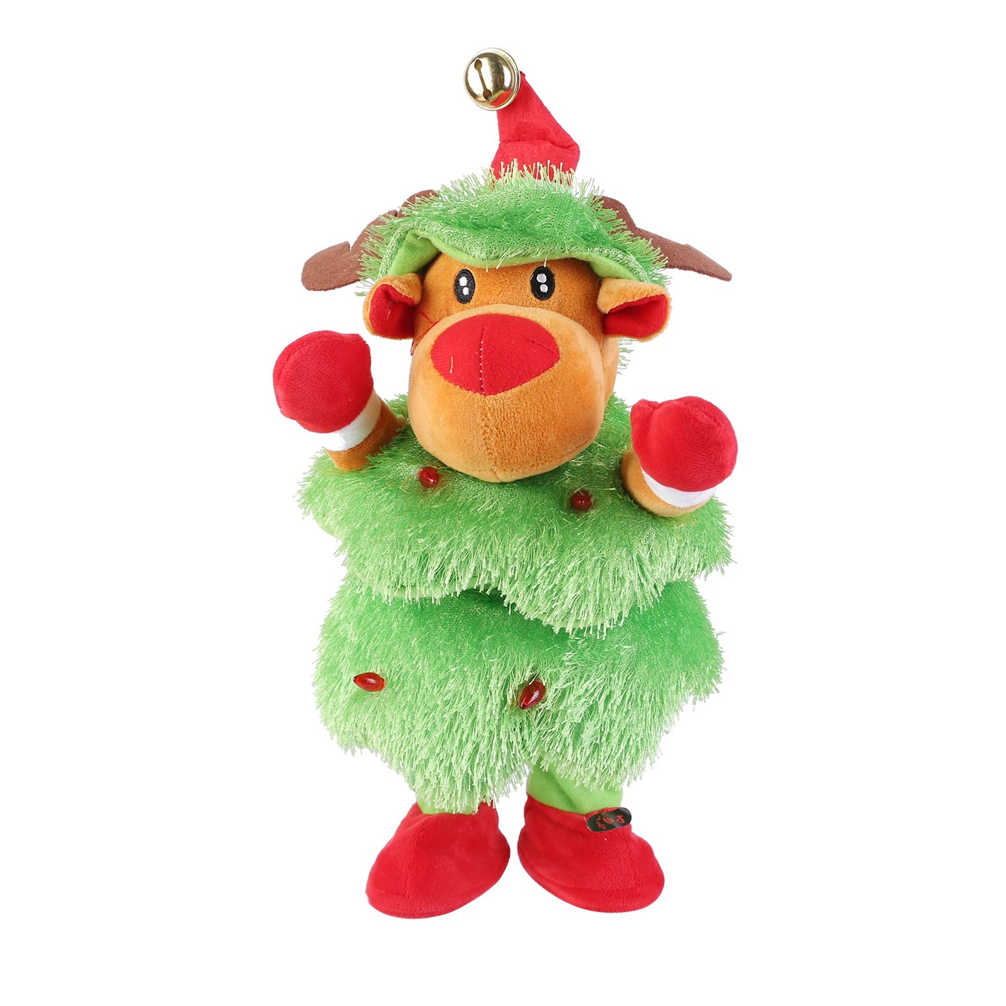 Dancing Singing Plush Toy with Mimicking & Light-Up Features