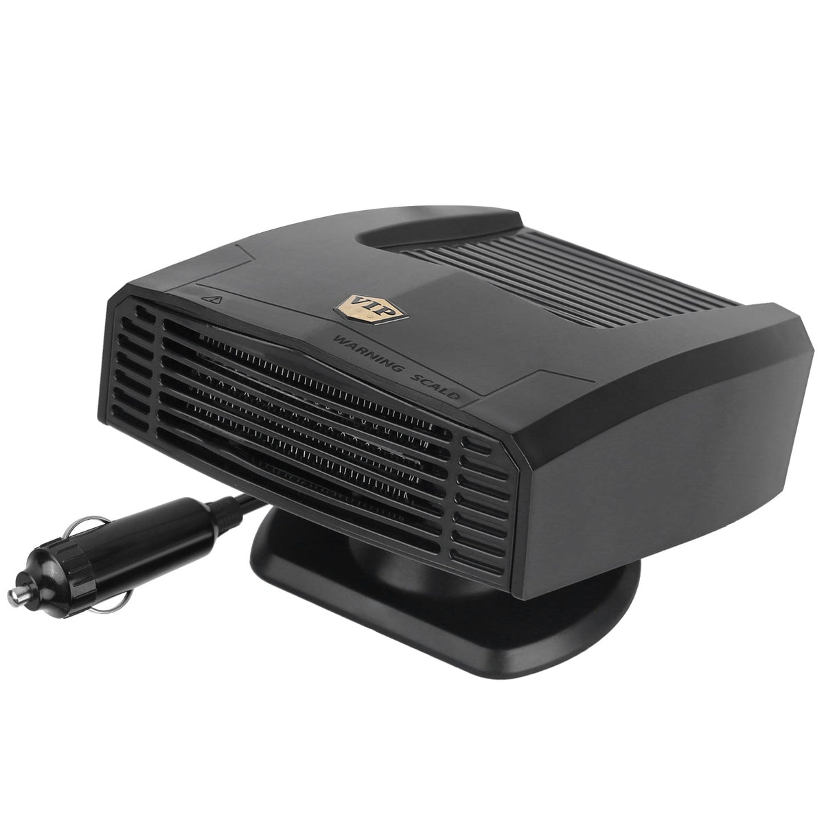12V 150W Portable Car Heater Heating Fan 2 in 1 Defroster Defogger Demister Windshield Heater Automotive Cooling Fan with 360¡Rotating Base