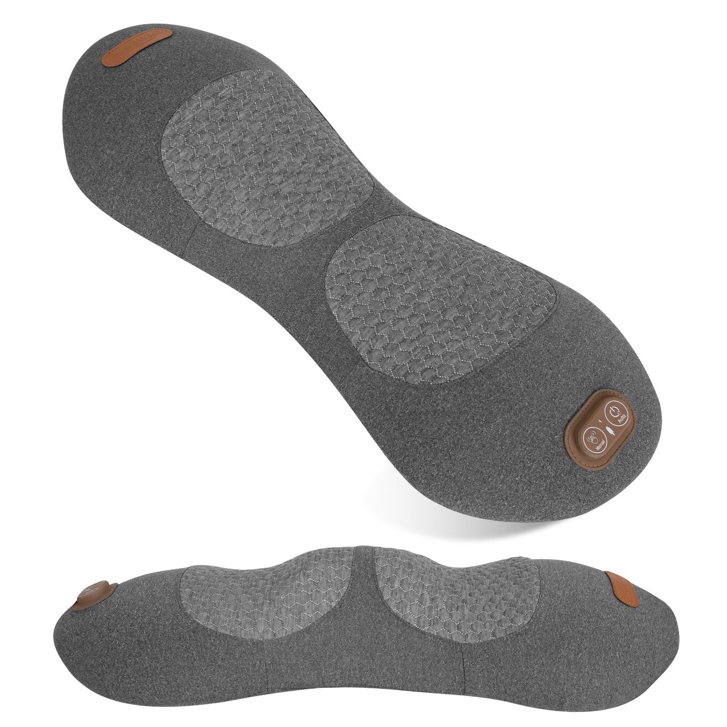 Electric Lumbar Massager Pillow with Heat & Vibration