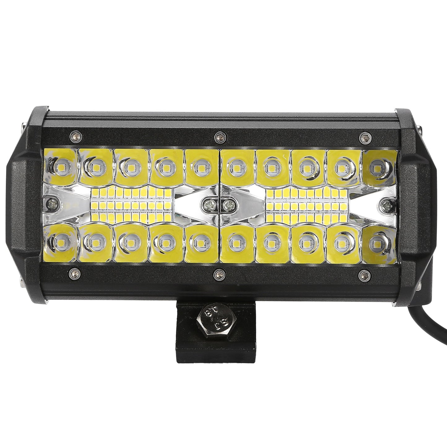 7" LED Light Bar 120W Offroad Driving Light Spot Flood Beam