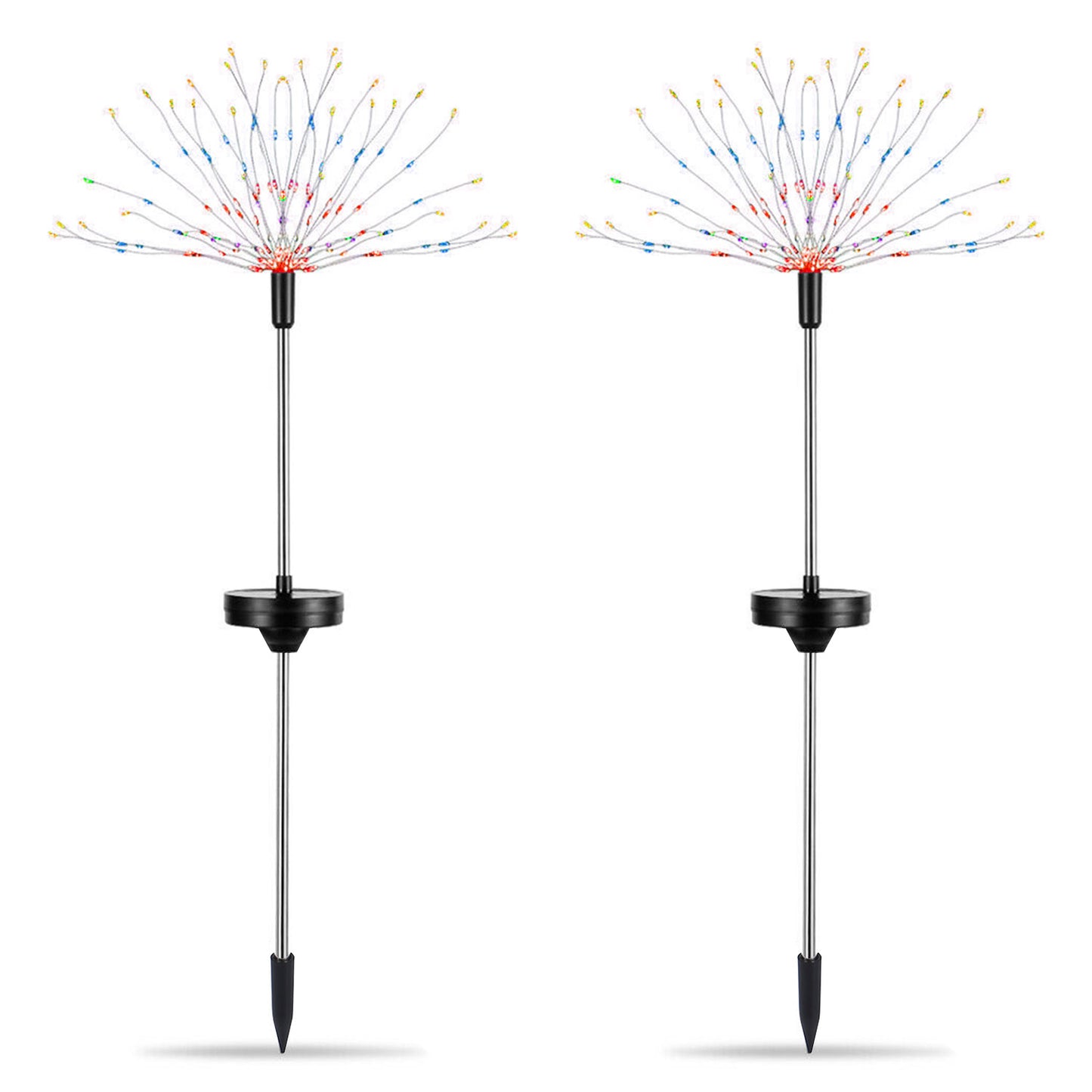 Solar Starburst Lights 240 LED Firework Garden Stake Lights