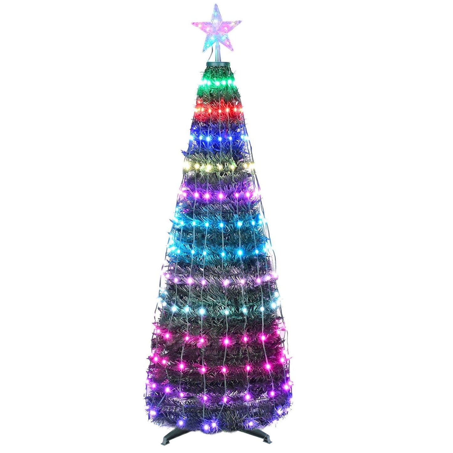 LED Christmas Tree Light 4.9FT with App & Remote Control