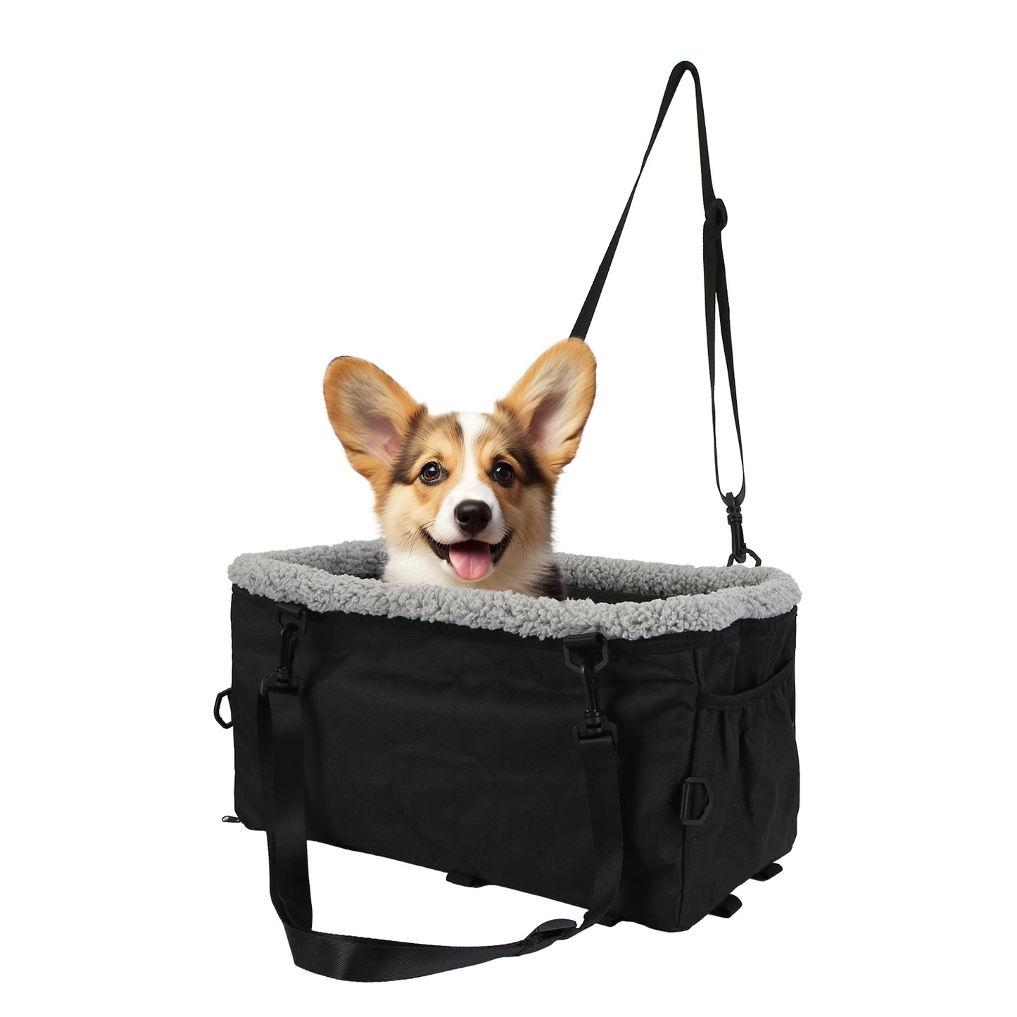 Small Dog Car Seat with Harness for Pets Up to 9 LBS