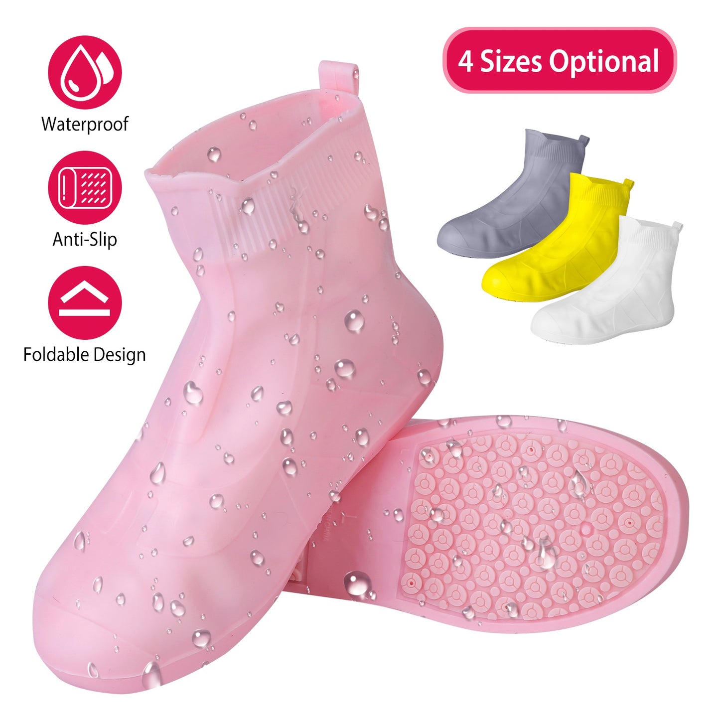Waterproof Shoe Covers Reusable