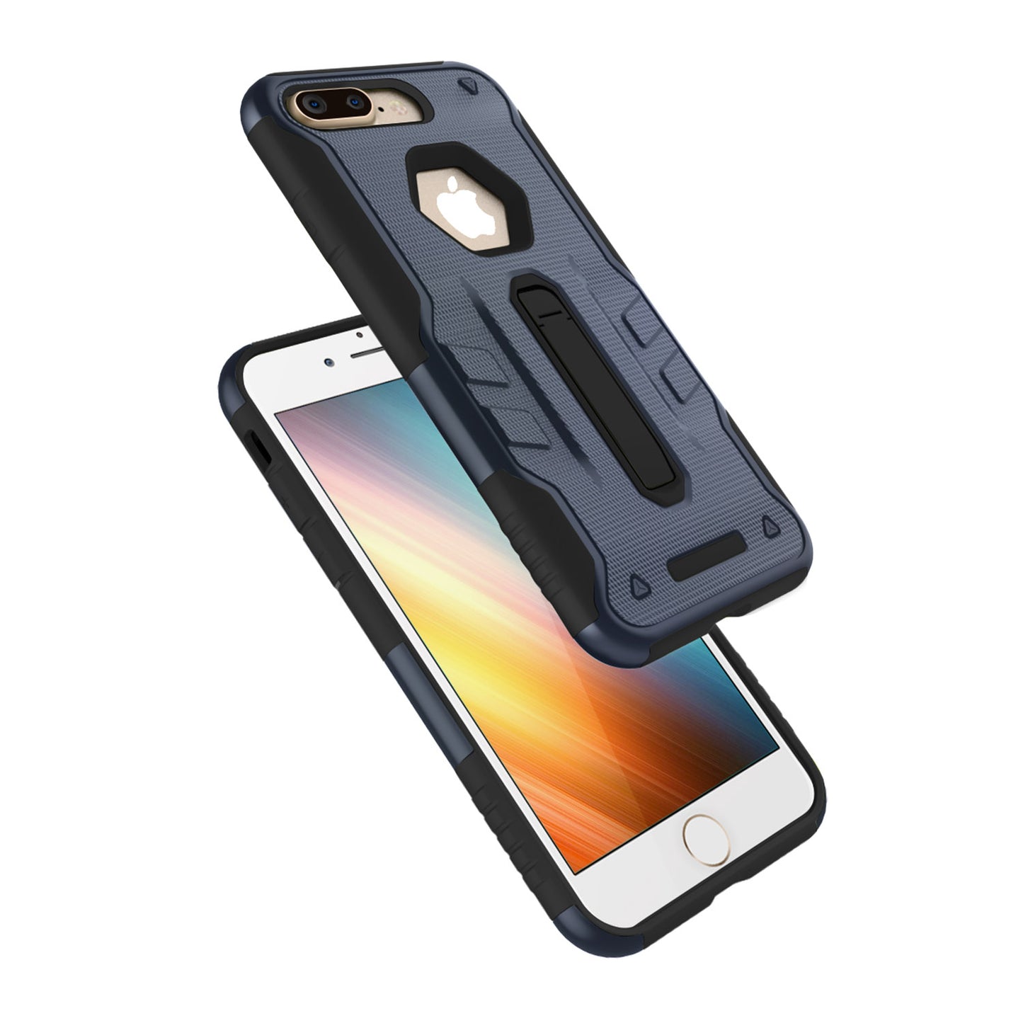 iPhone 8 Plus Rugged Case with Magnetic Kickstand