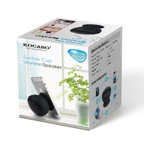 Waterproof Wireless Speaker with Suction Cup