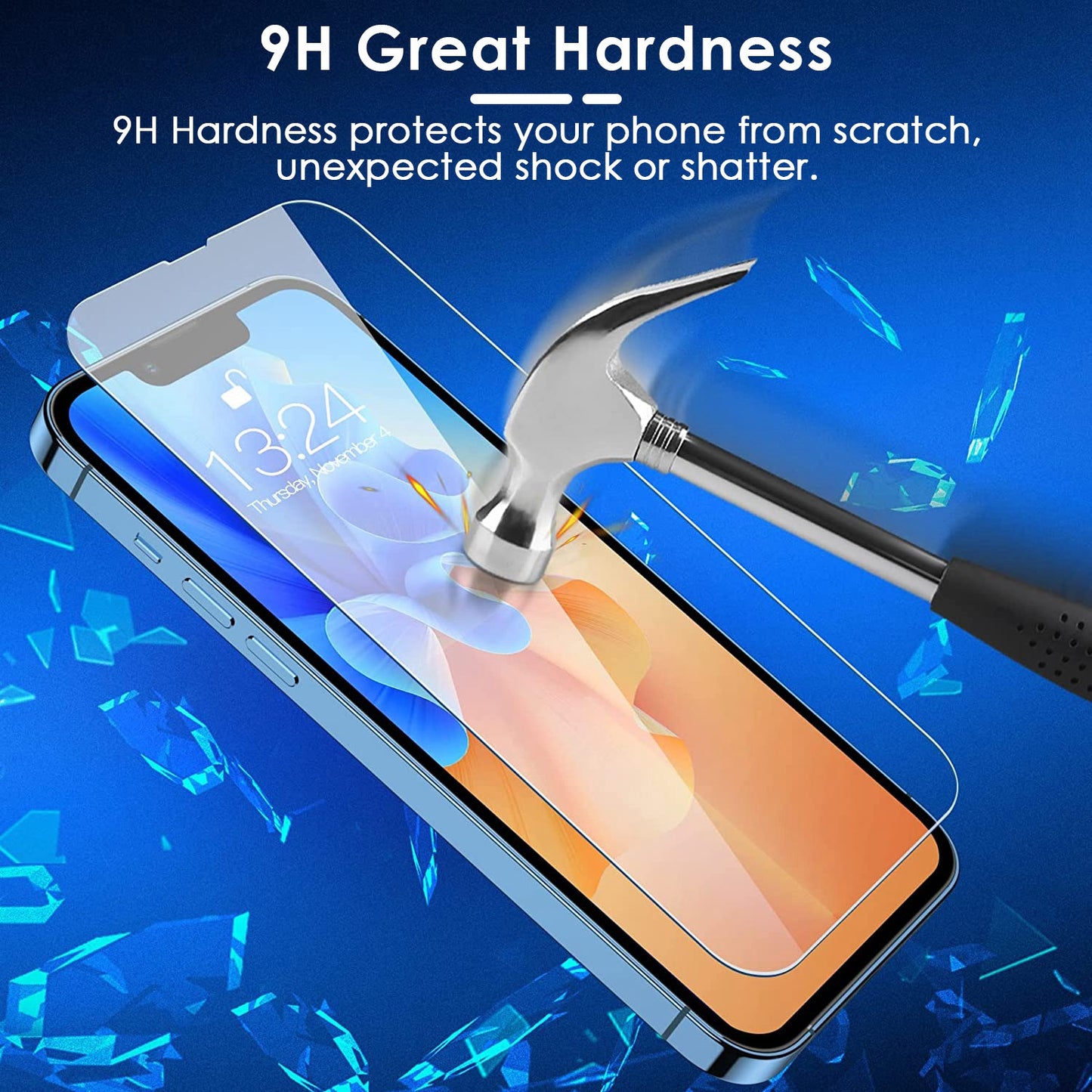 Camera Lens Protector for iPhone 12/13/14 - 9H Tempered Glass