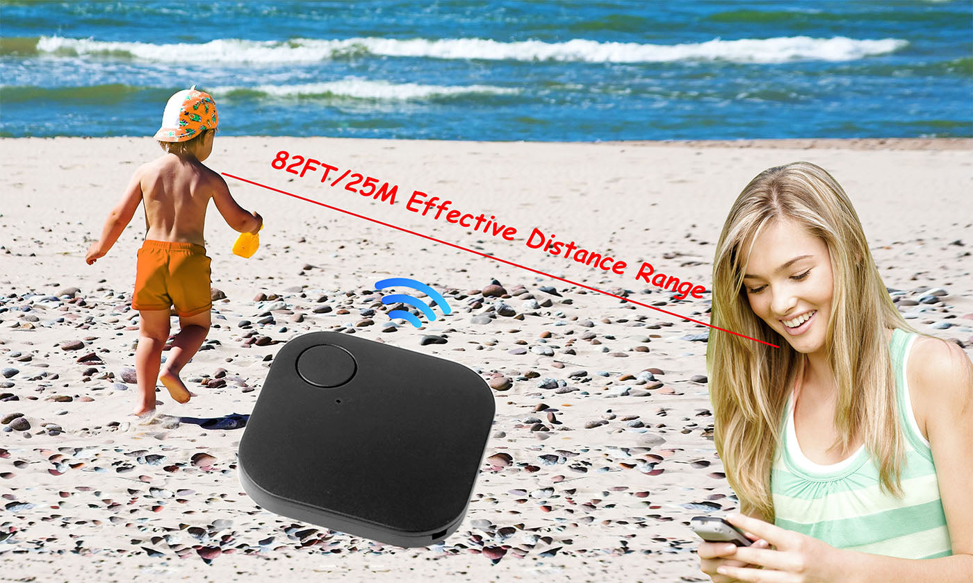 Bluetooth Key Finder Tracker with Bi-Directional Alarm