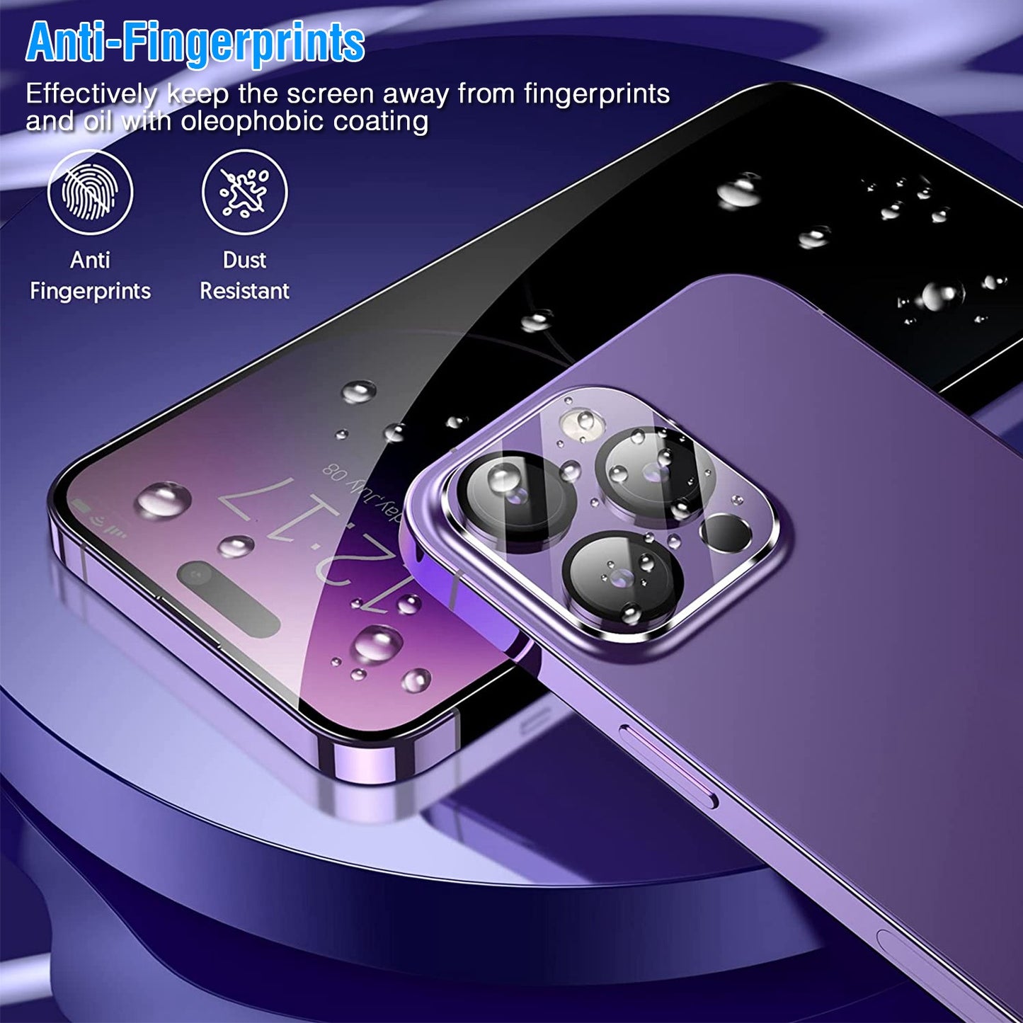Camera Lens Protector for iPhone - 2 Pack Tempered Glass