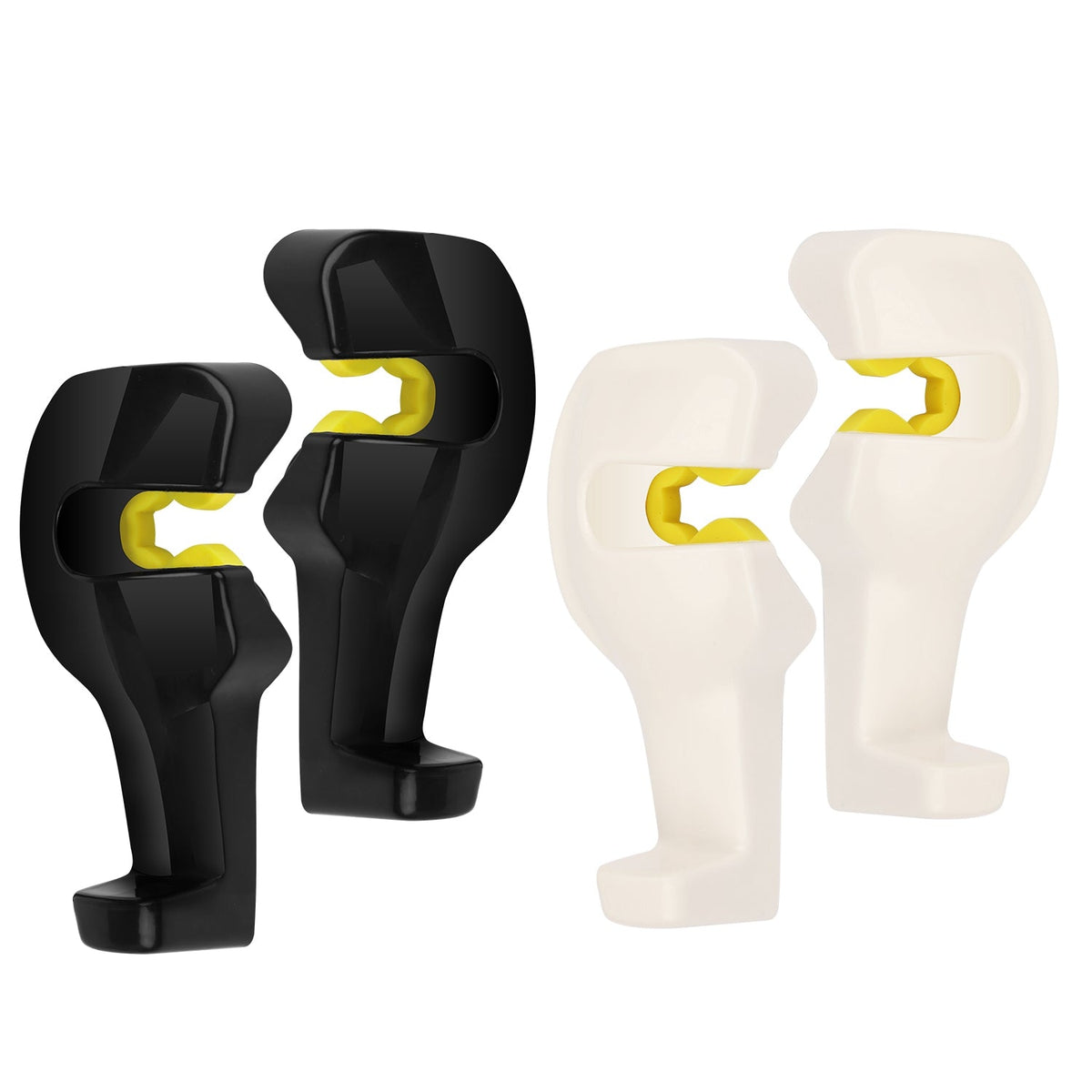 2Pcs Car Seat Headrest Hanger Car Headrest Hanging Hook For Bag Purse Cloth Grocery Organizer