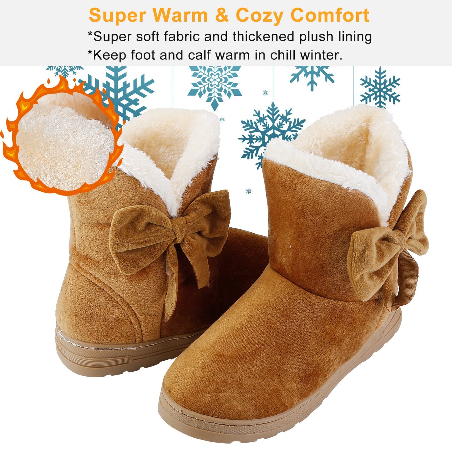 Women Ladies Snow Boots