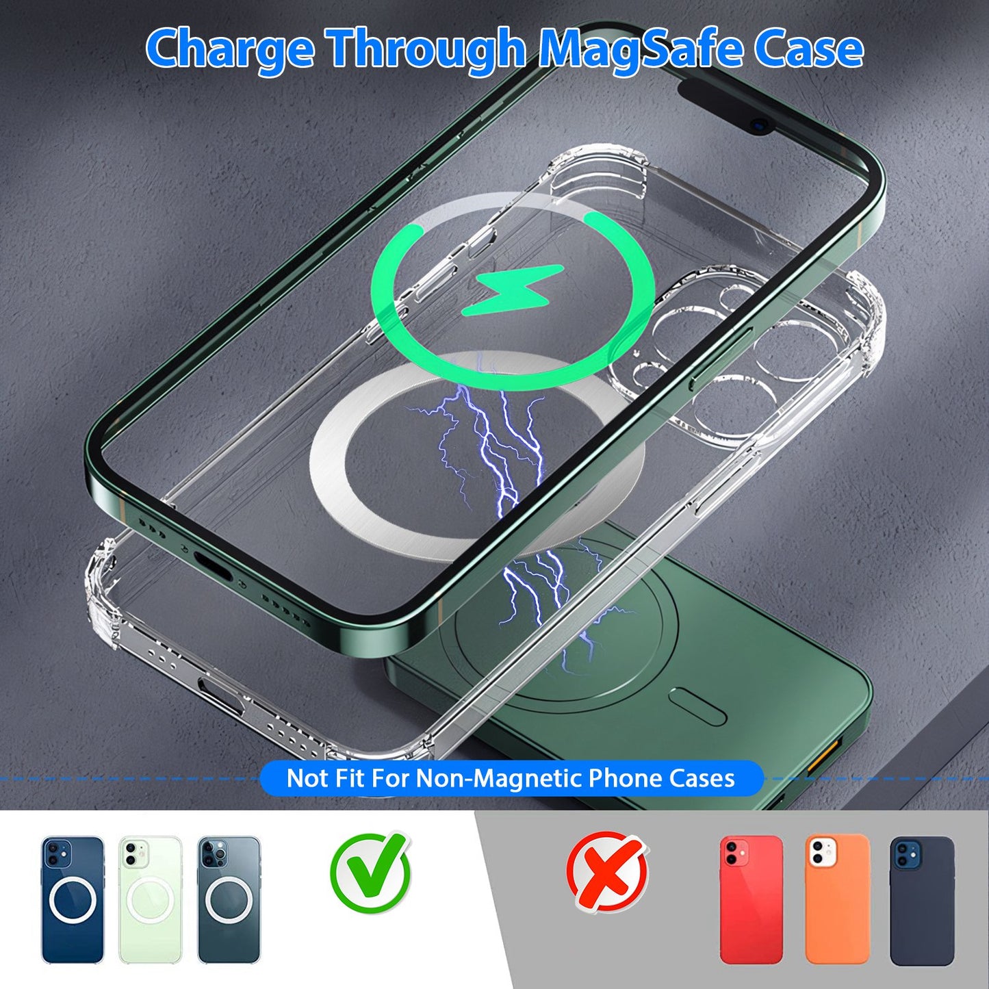 Magnetic Wireless Power Bank 10000mAh with PD20W Fast Charging