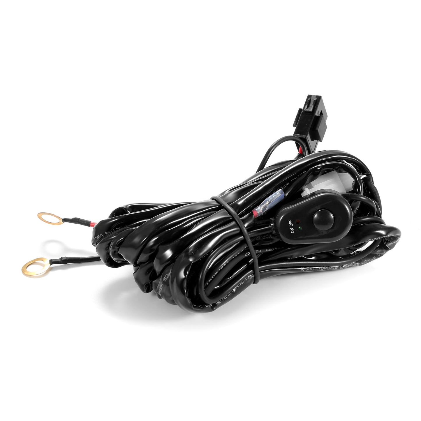 LED Light Bar Wiring Harness Kit 280W 12V 40A with Switch
